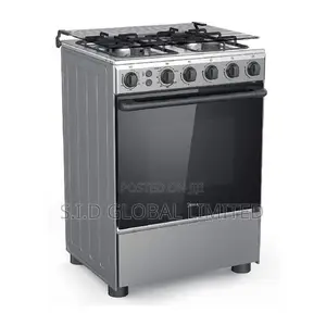 Midea 60x60cm Gas Cooker With 4 Burner BME62058-D-S
