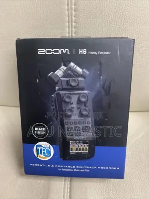 Zoom H6 All Black 6 Input Handy Recorder