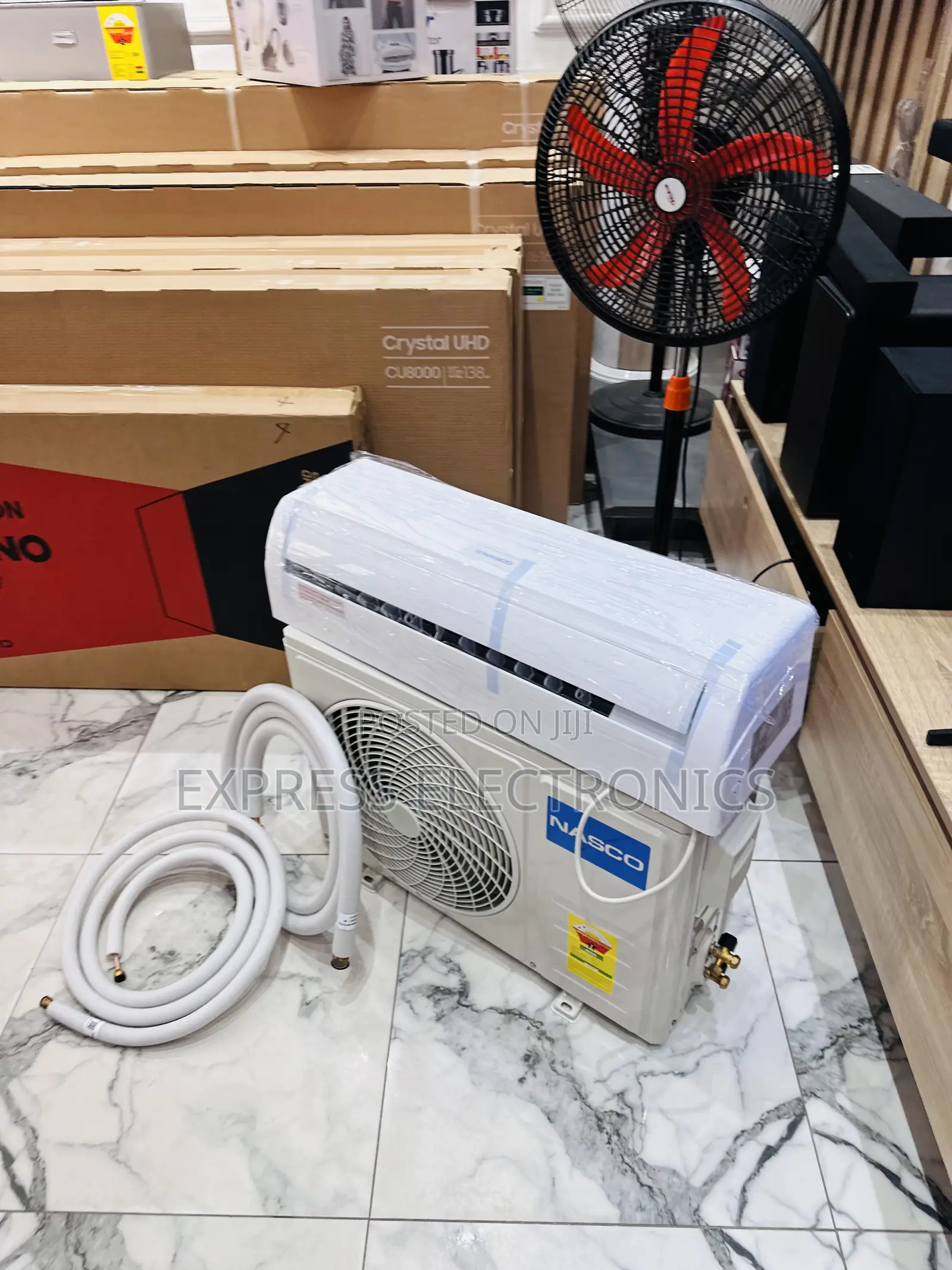 Quality Sleek White Nasco 1.5hp Electric Air Conditioner
