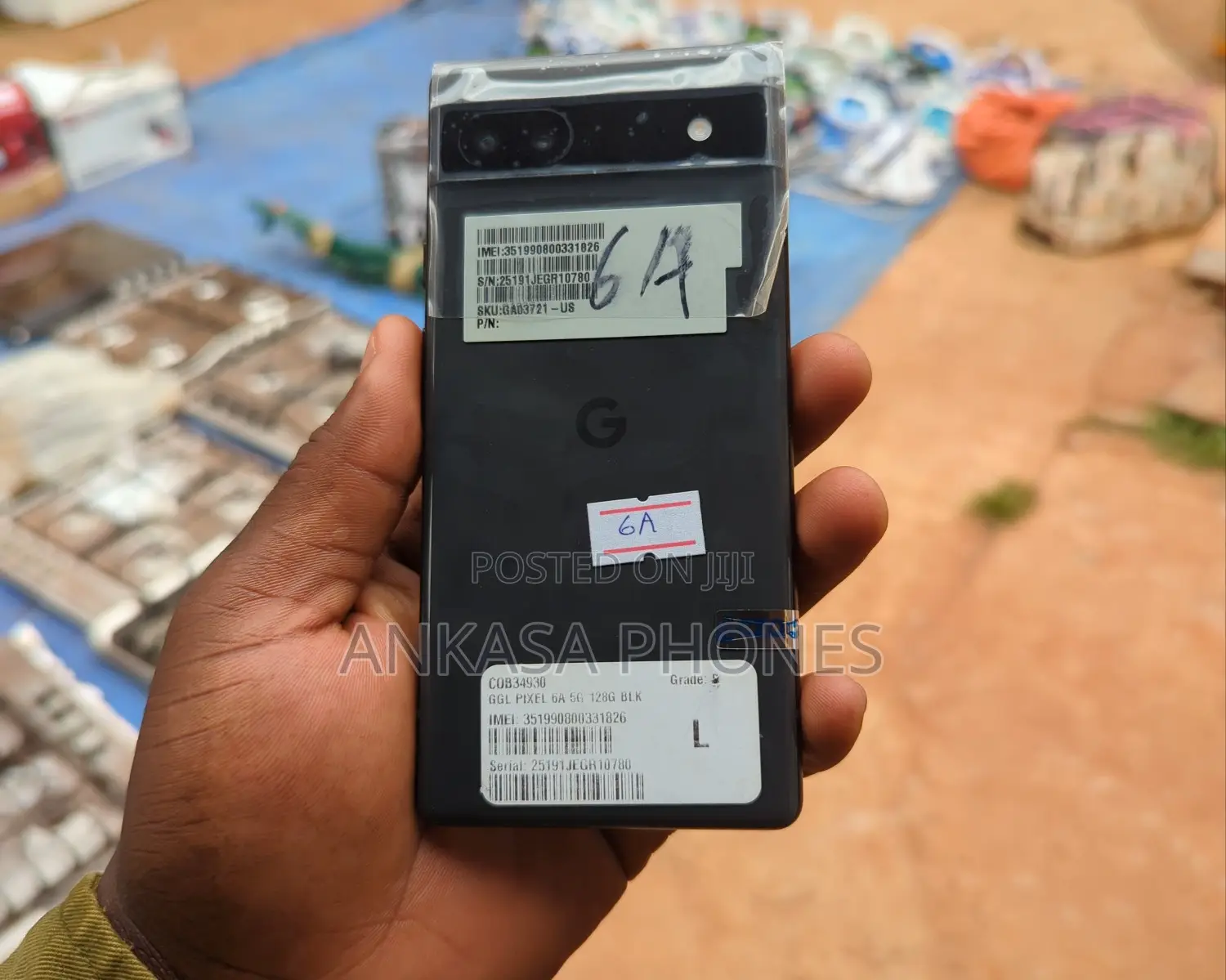 Google Pixel 6a 128 GB Black