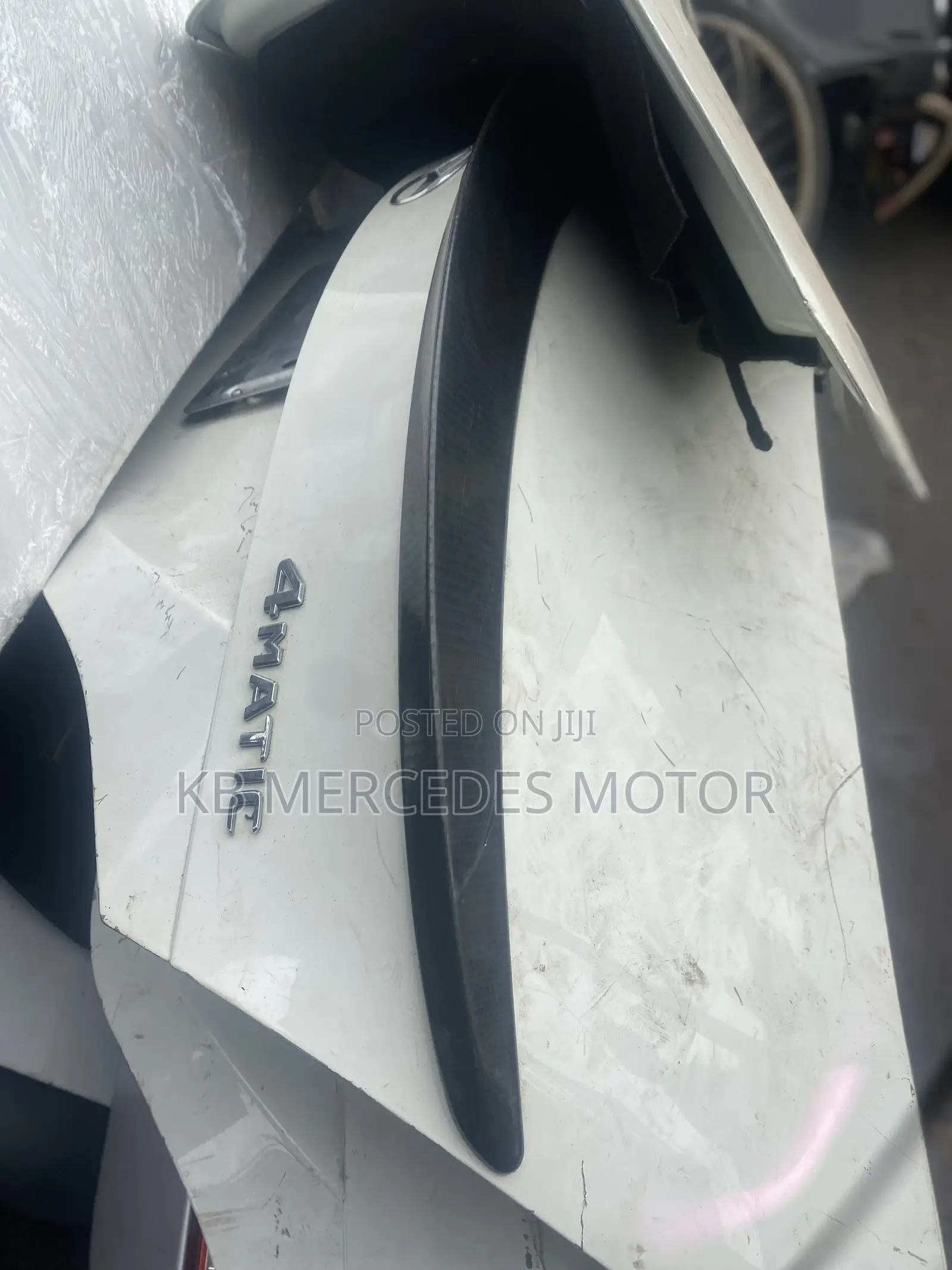 Mercedes Benz C300 4matic 2010-2014 Boot With Spoiler