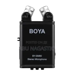 Boya BY-SM80 Stereo Microphone