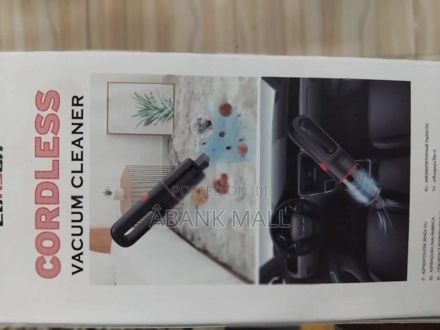 Wireless Car Vacuum Cleaner