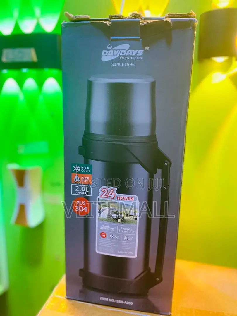 Hot Water Flask (Vacuum Travel Pot) Sus 304