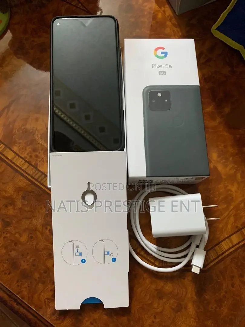 New Google Pixel 5a 5G 128 GB Black