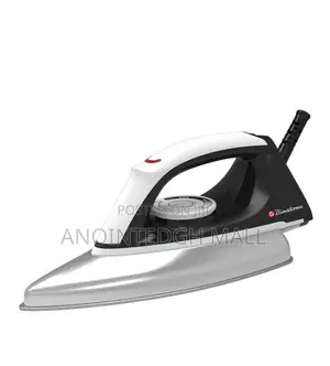 Metal Electric Dry Iron - Black/Silver