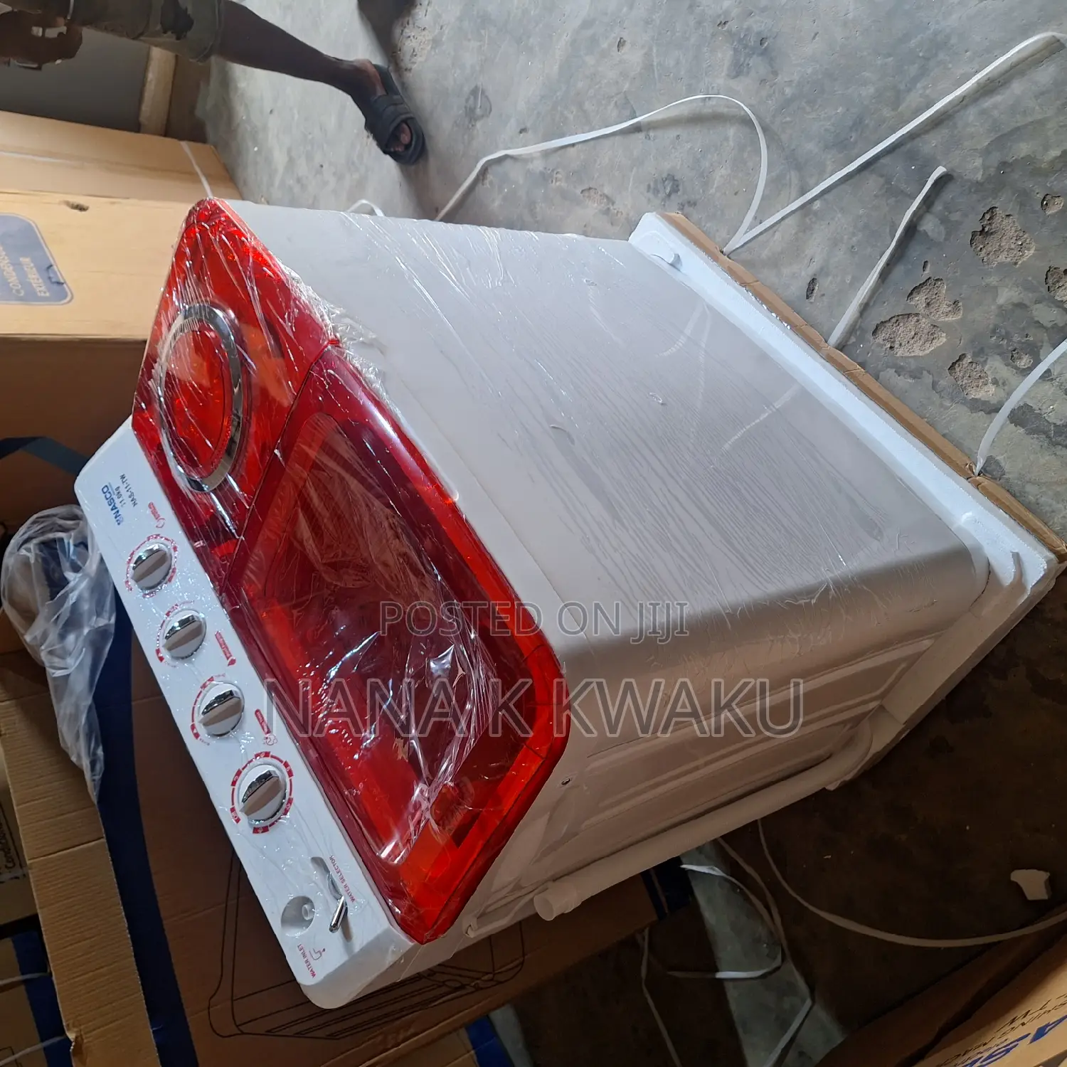 Top Wine Colour Nasco 11kg Washing Machine