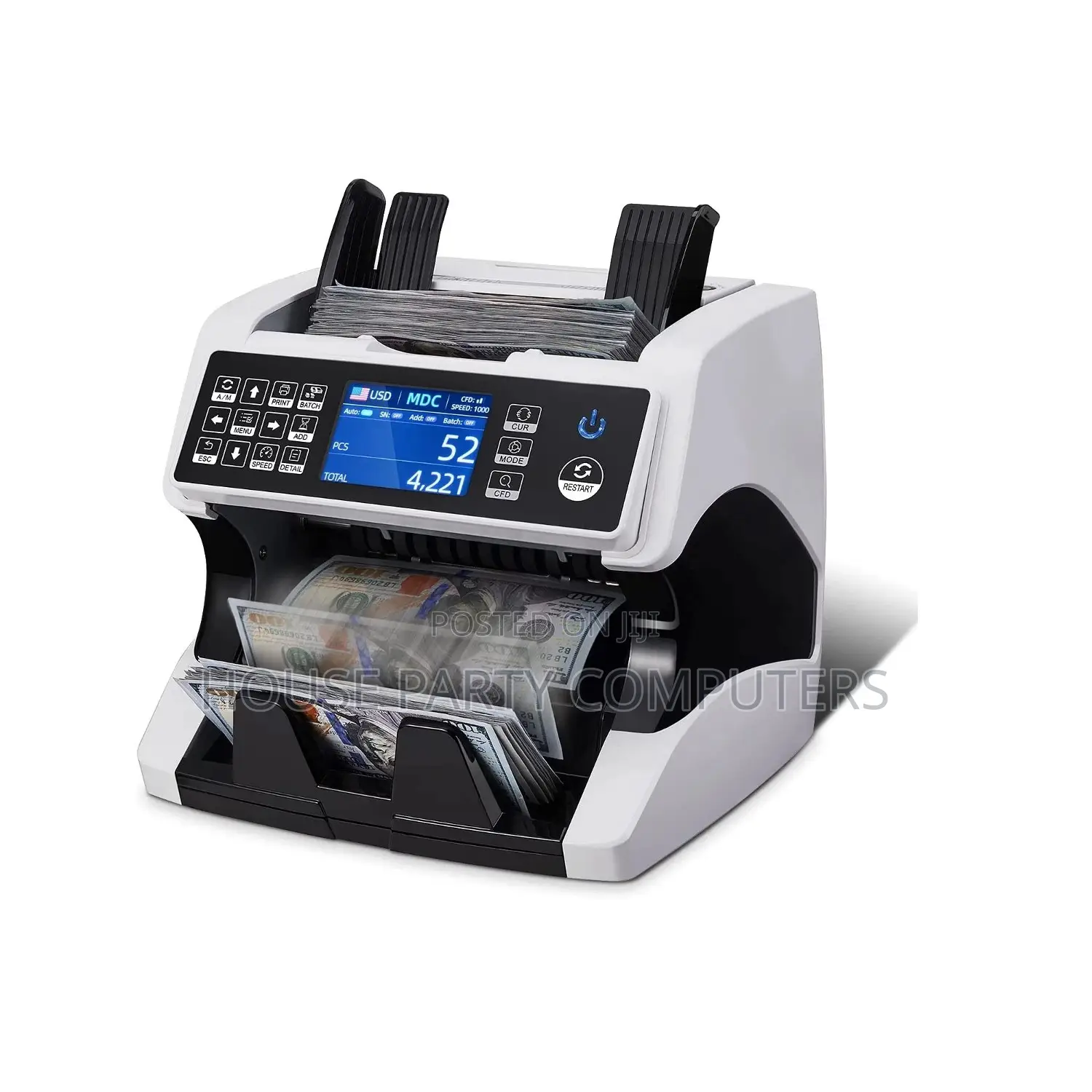 Al-920 Multi Currency Mix Value Money Counter Machine