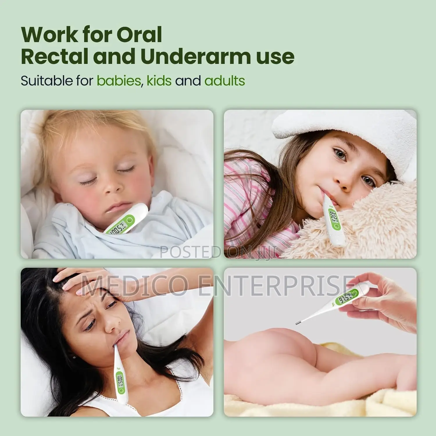 Thermometer For Adults And For Baby Kids