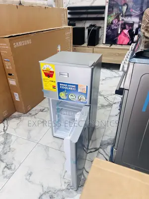 Quality Sleek Chill Nasco Double Door Table Top Fridge
