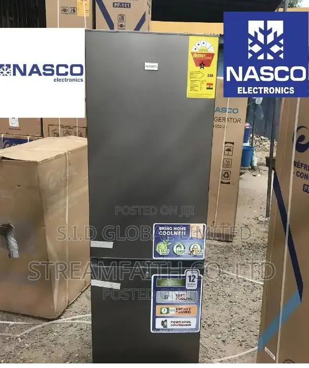 Nasco 200L Bottom Freezer Refrigerator [NASD2-27]