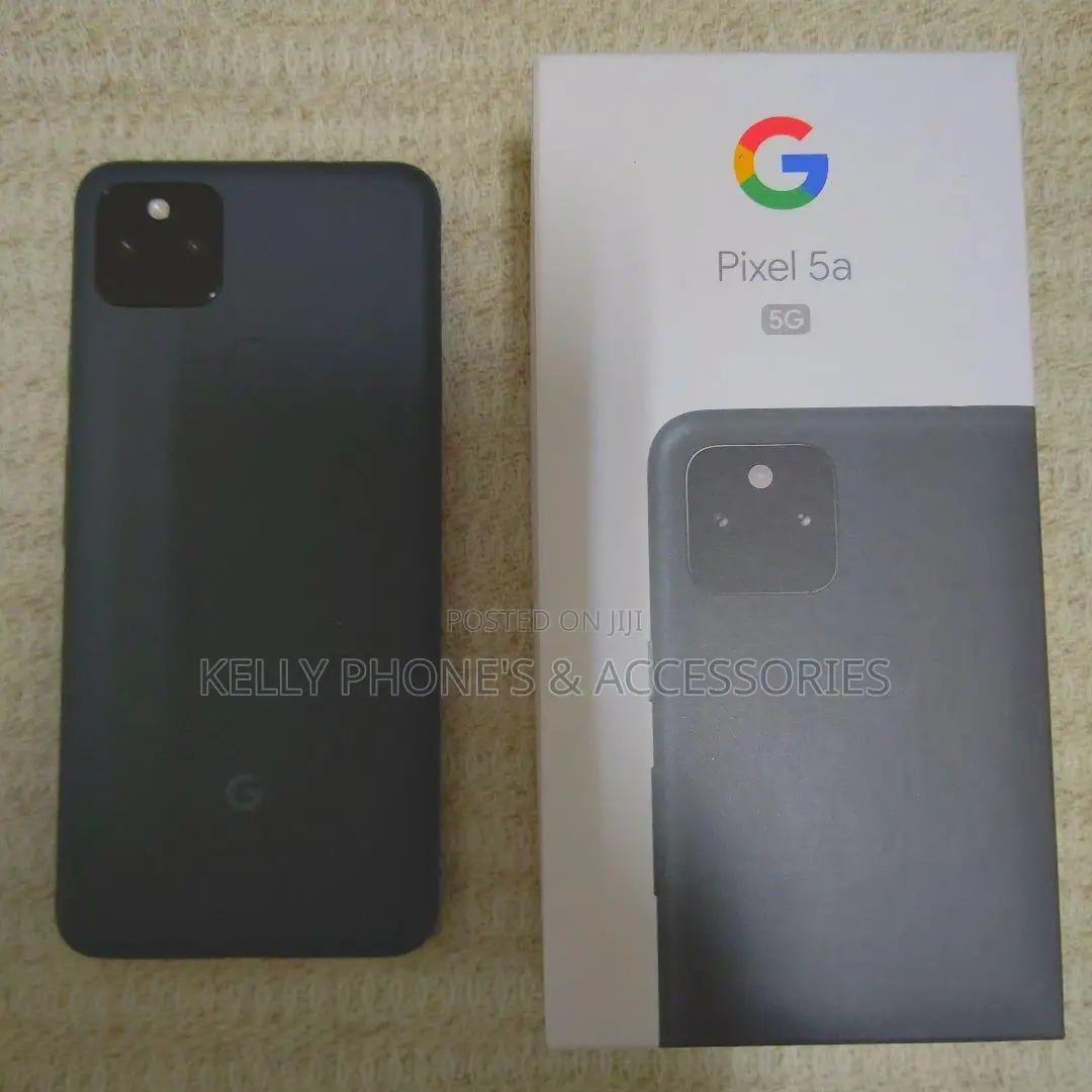 New Google Pixel 5a 5G 128 GB Black