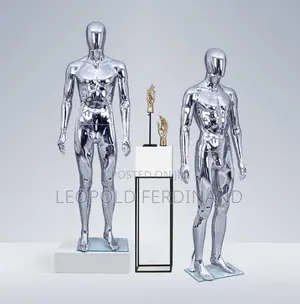 Male Silver Mannequin