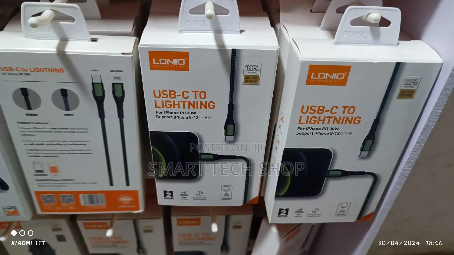 USB-C to LIGHTNING for iPhone PD 30W iPhone 8 to iPhone 13