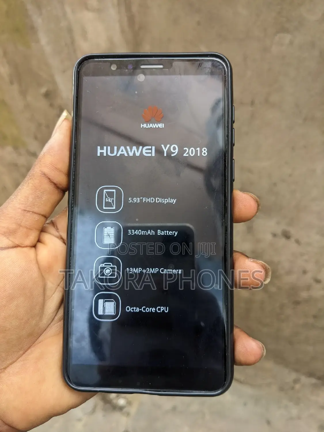 Huawei Y9 2018 128 GB Black