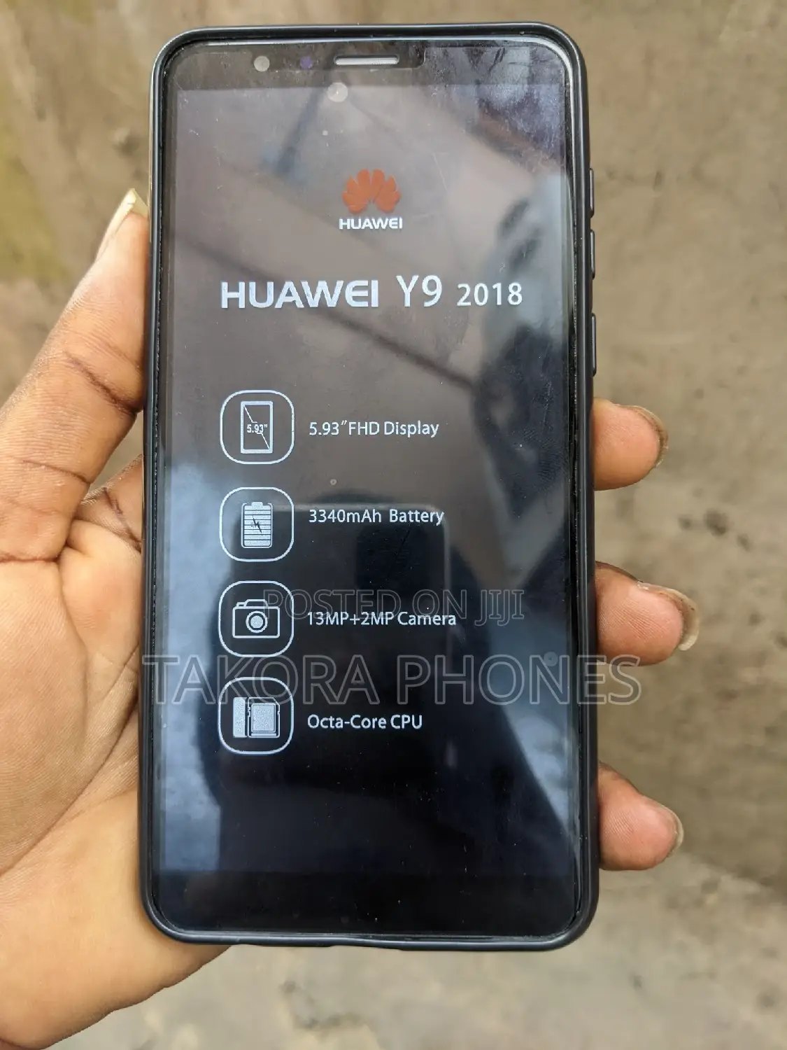 Huawei Y9 2018 128 GB Black