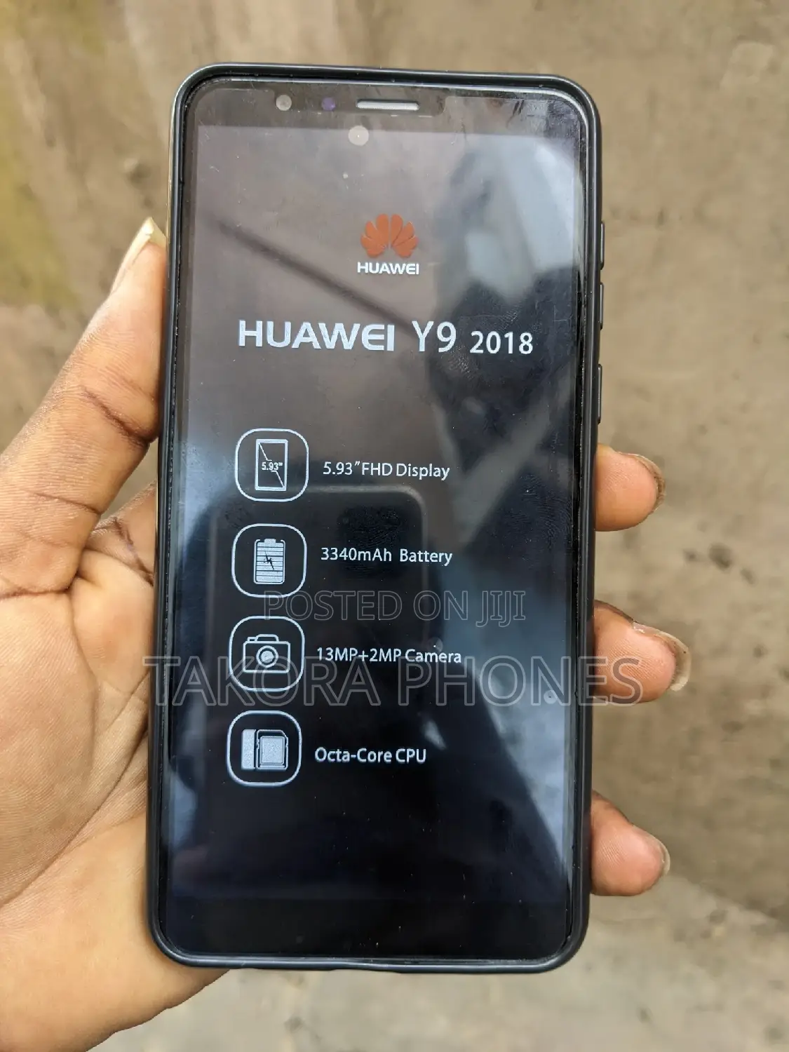 Huawei Y9 2018 128 GB Black