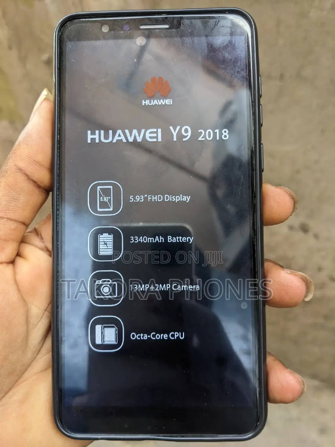 Huawei Y9 2018 128 GB Black