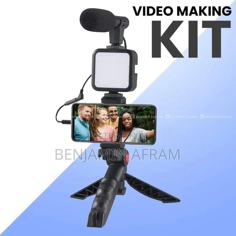 Tripod With Video Making Kit