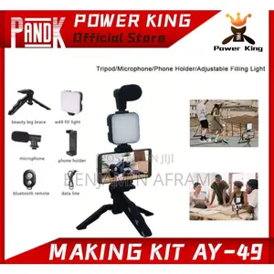 Tripod With Video Making Kit