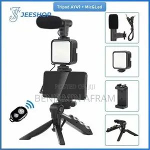 Tripod With Video Making Kit