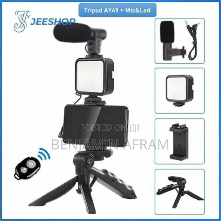 Tripod With Video Making Kit