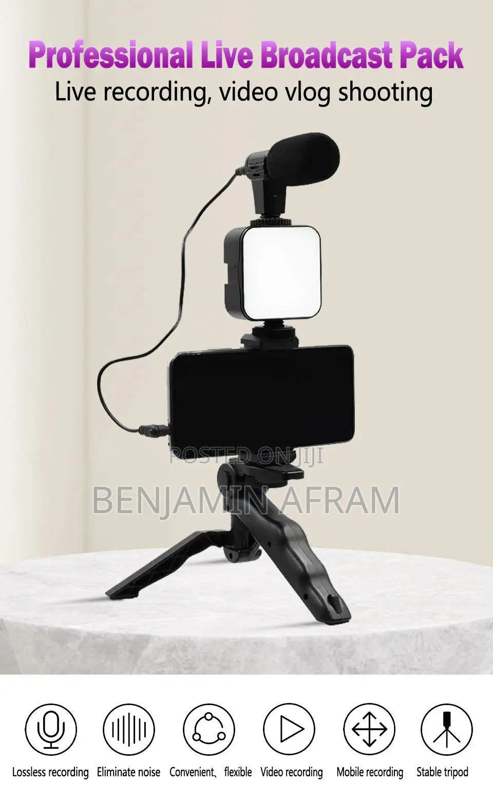 Led Light Tripod