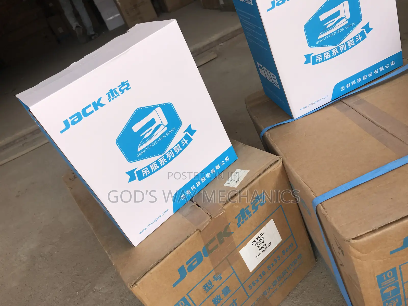 Jack Industrial Steam Iron