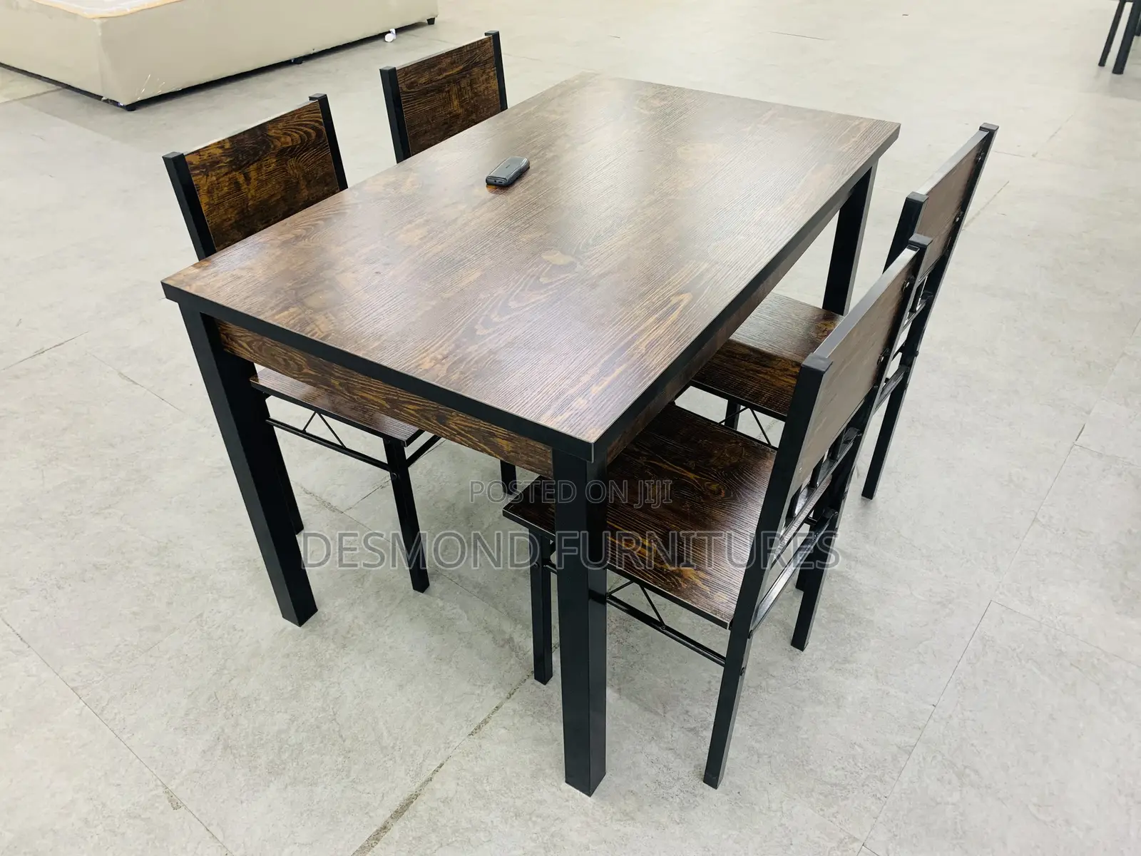 Wood Dining Table With 4 Chairs