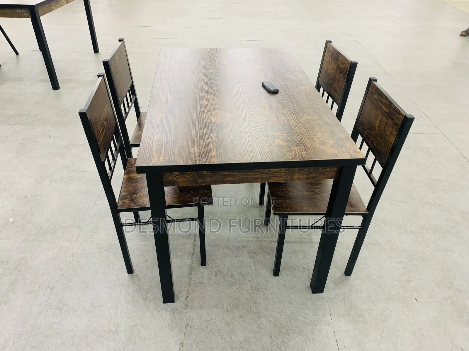 Wood Dining Table With 4 Chairs
