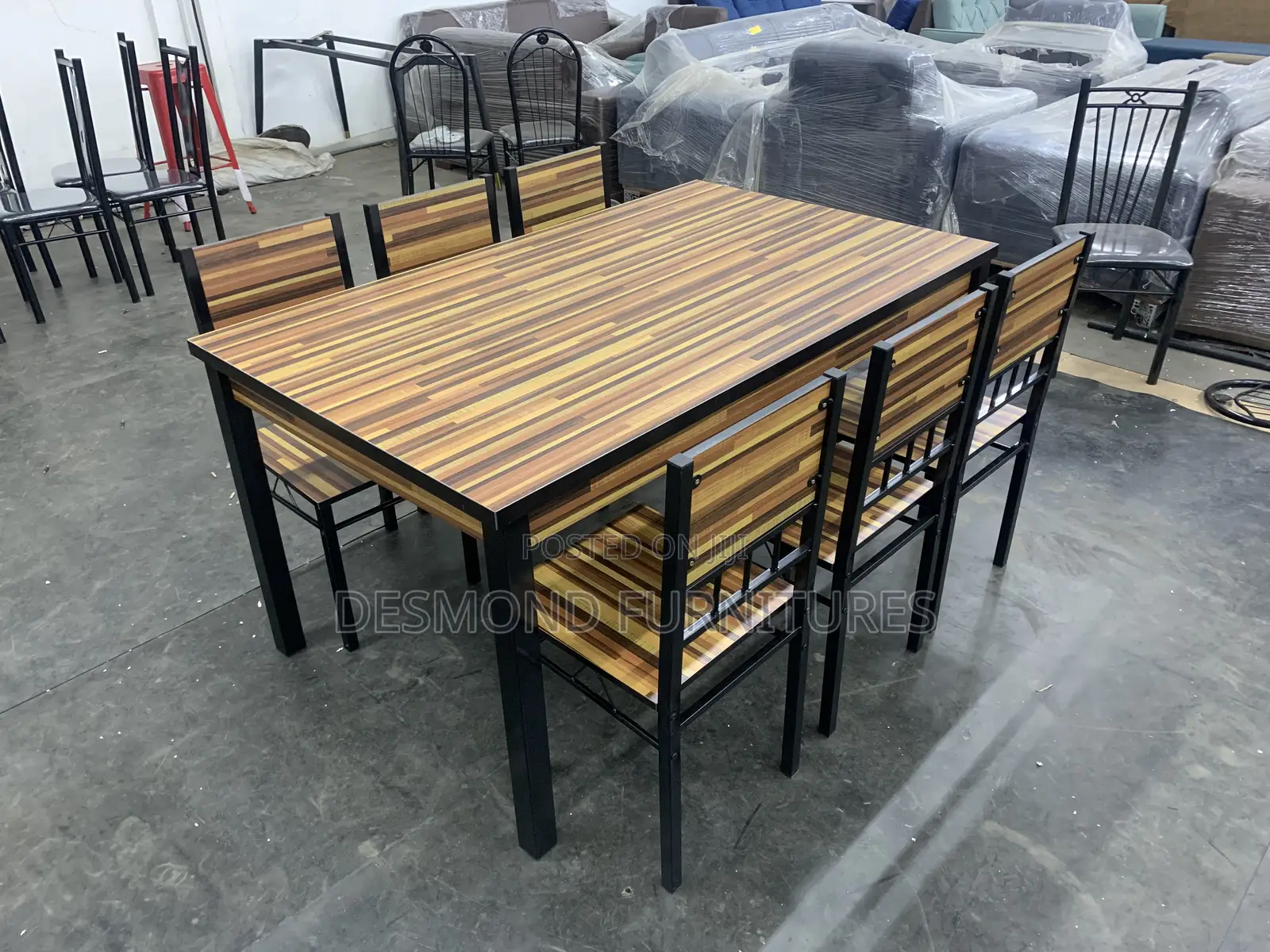Wood Dining Table With 4 Chairs
