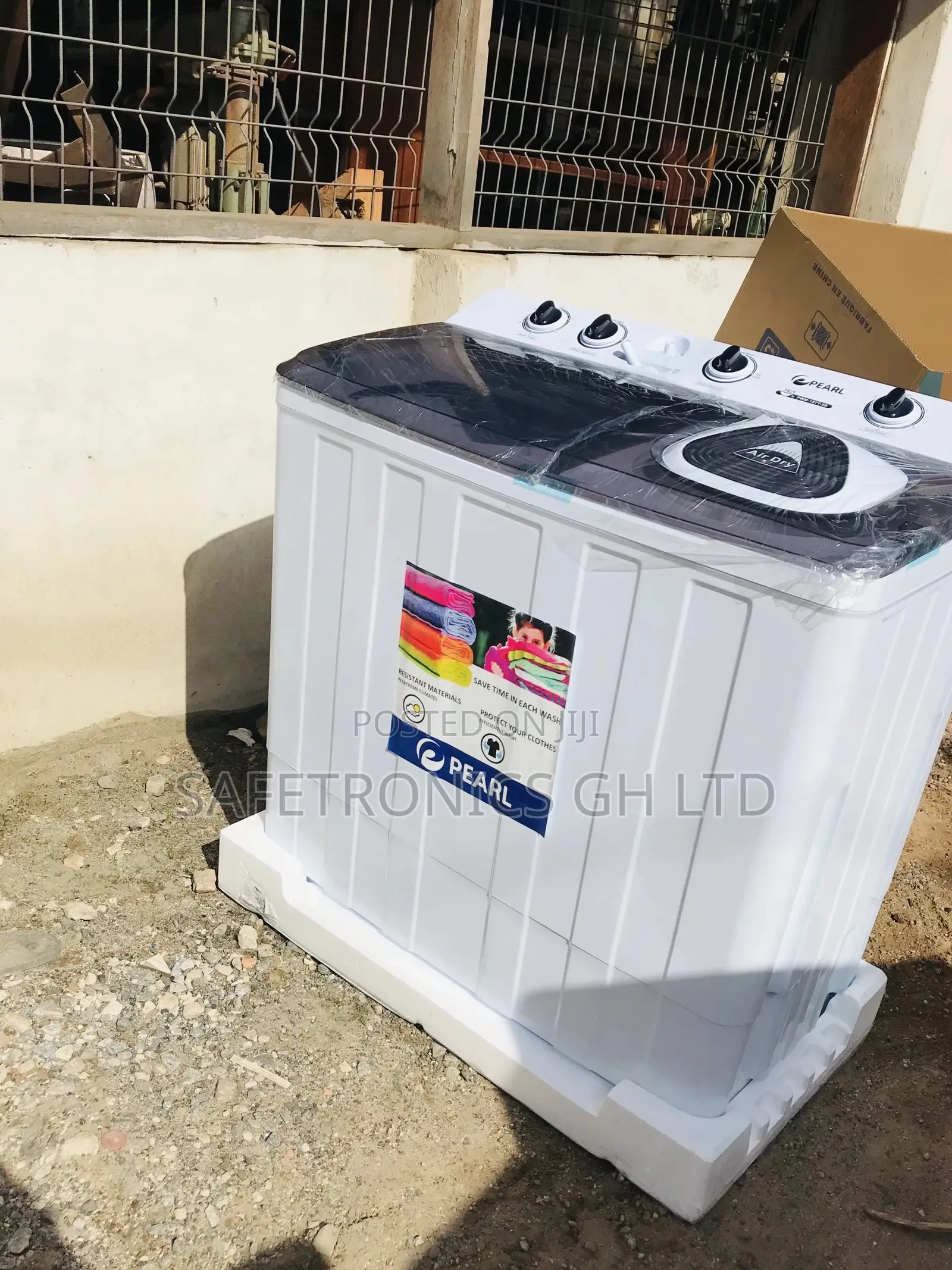 Sealed 18kg Topload Semiautomatic Pearl Washingmachine