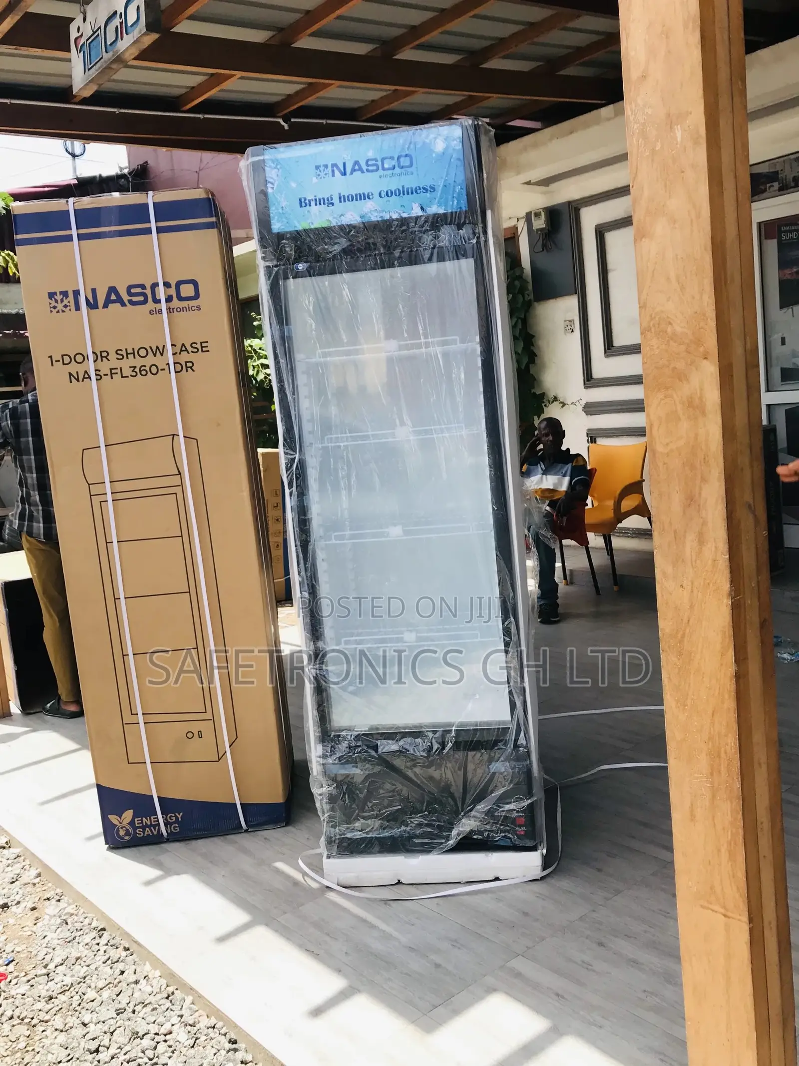 Display Glass Singledoor Nasfl360-1st Nasco Fridge