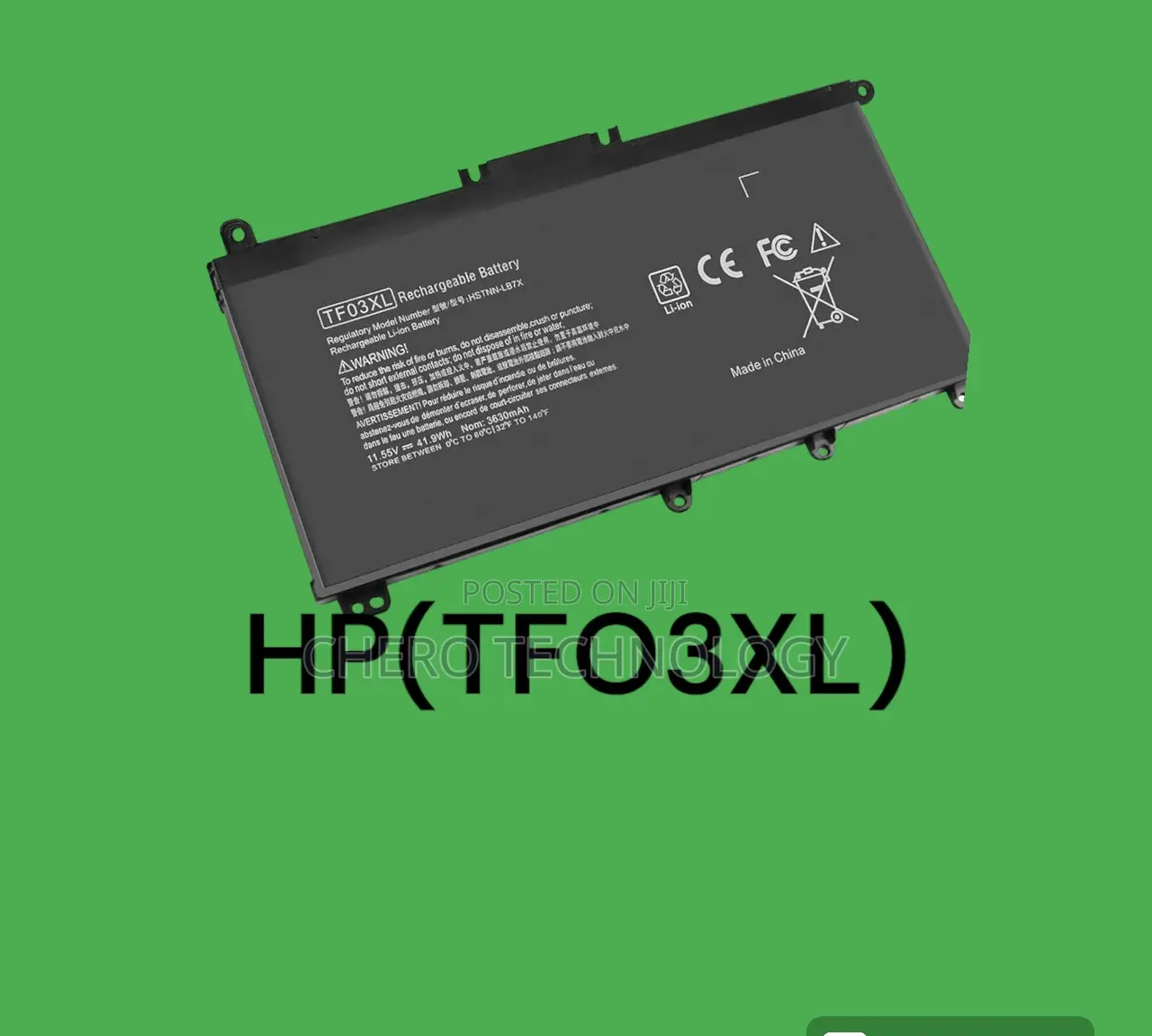 HP Pavilion Battery Tf03xl