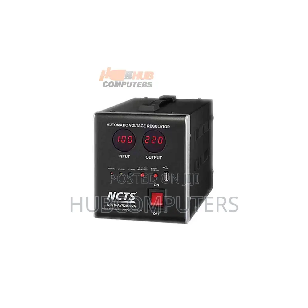NCTS Automatic Voltage Regulator 2000va Stepilizer With Step