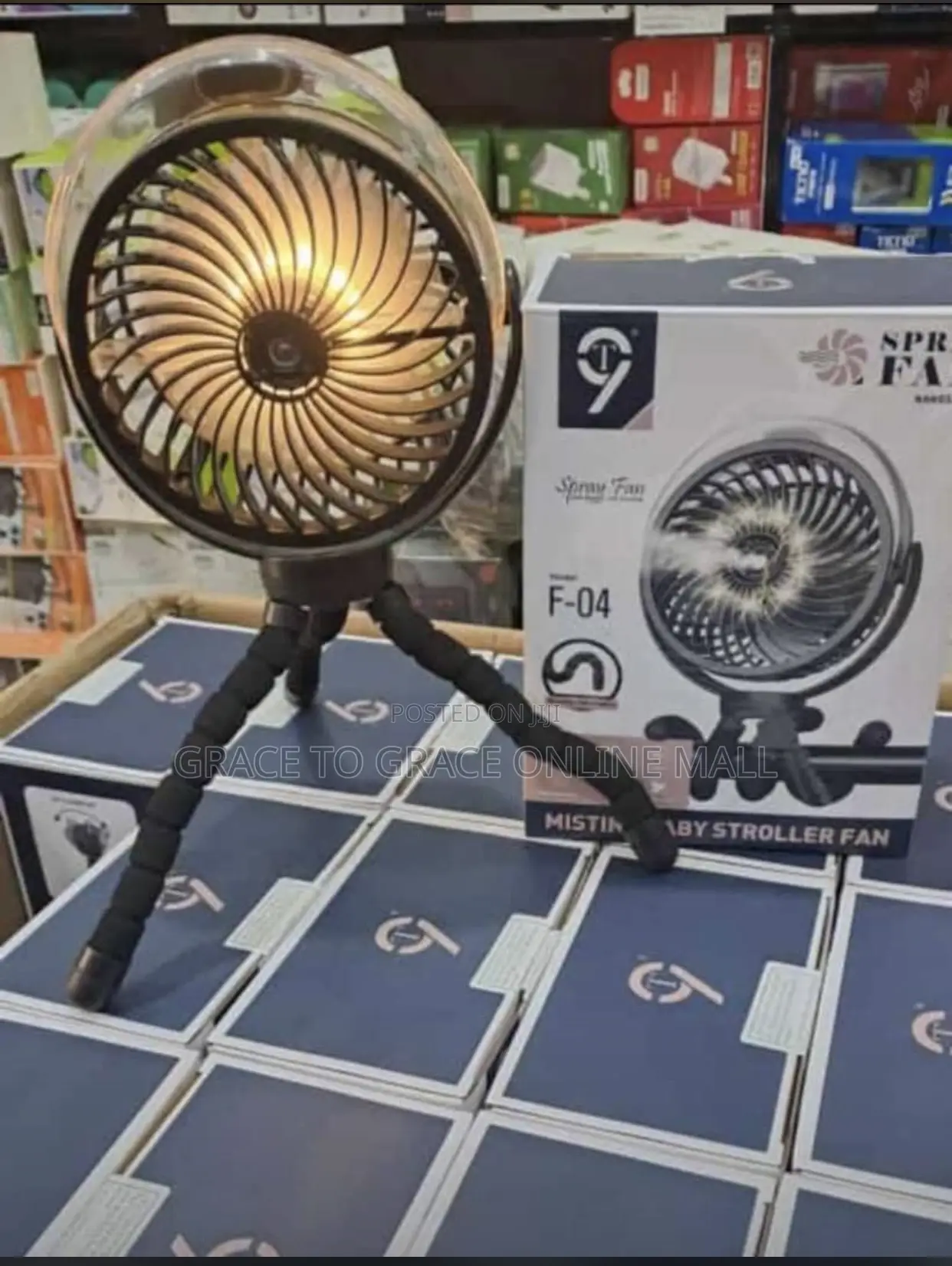 Rechargeable Diffuser Fan