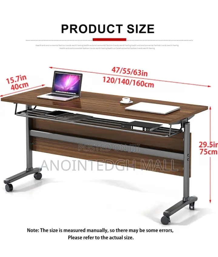 Office Conference Table - Brown 1.4m