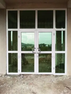 Shop Front Glass Doors.