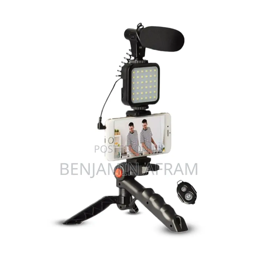 Tripod, Light and Mic Video Kits
