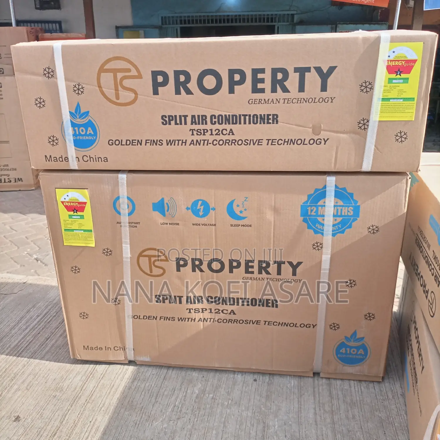 Property 1.5hp Split Type Ac R410