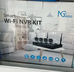 3mp 4-Channel Smart Wifi NVR Kit, 4ch Smart Wireless Kit 3mp
