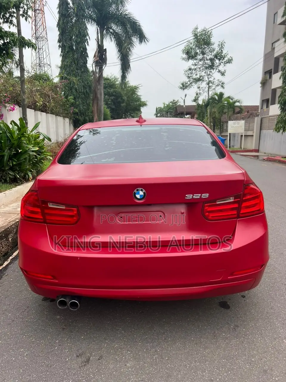 BMW 328i 2014 Red