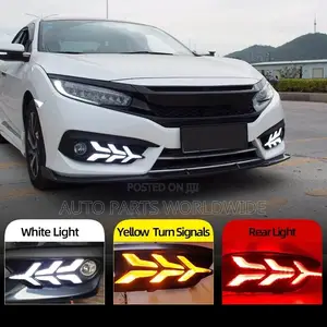 Honda Civic Turn Signal Fog Lights 2016-2021
