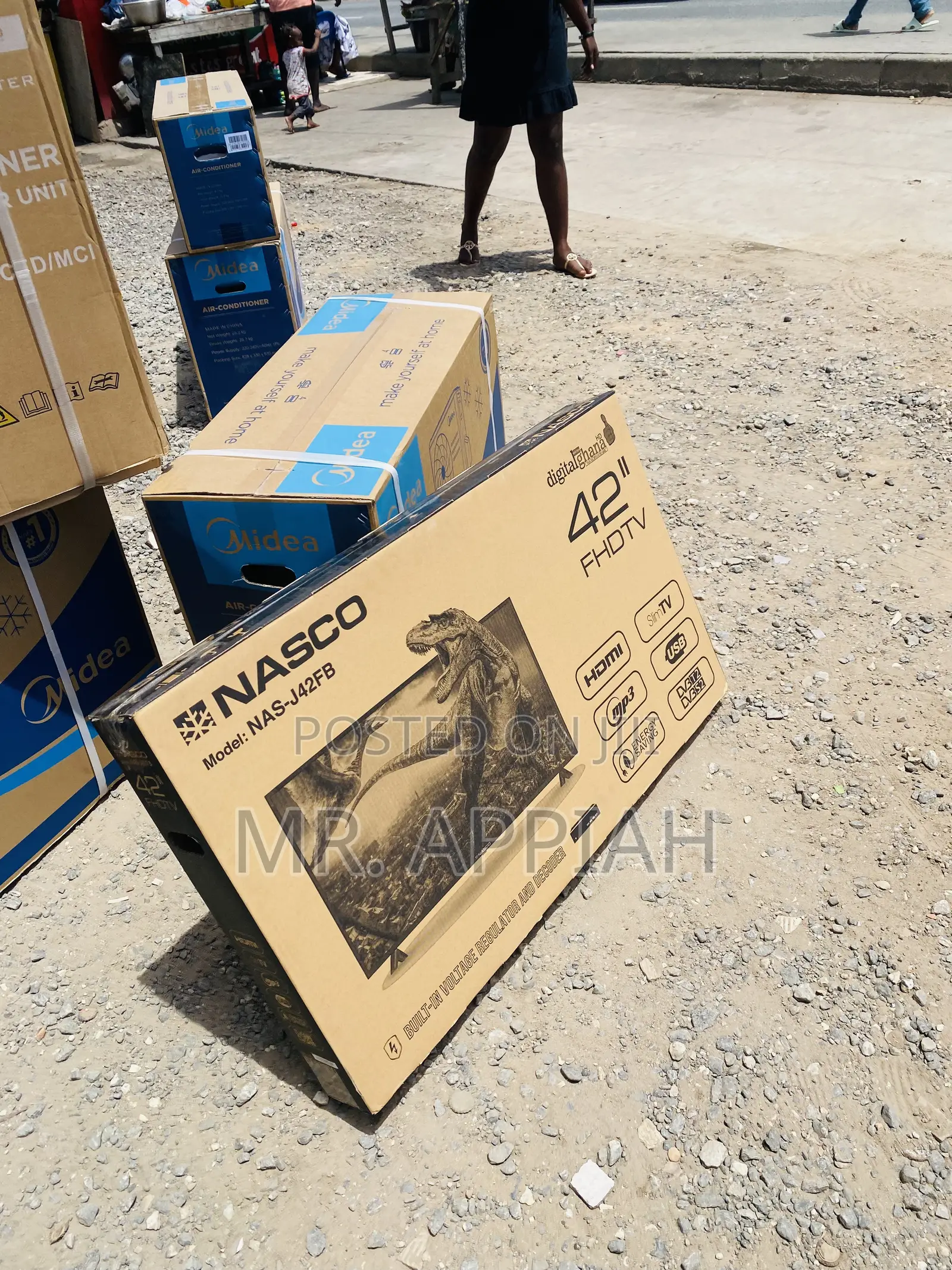 Energy Sufficient Nasco 42 Inch Digital Satellite Led Tv.