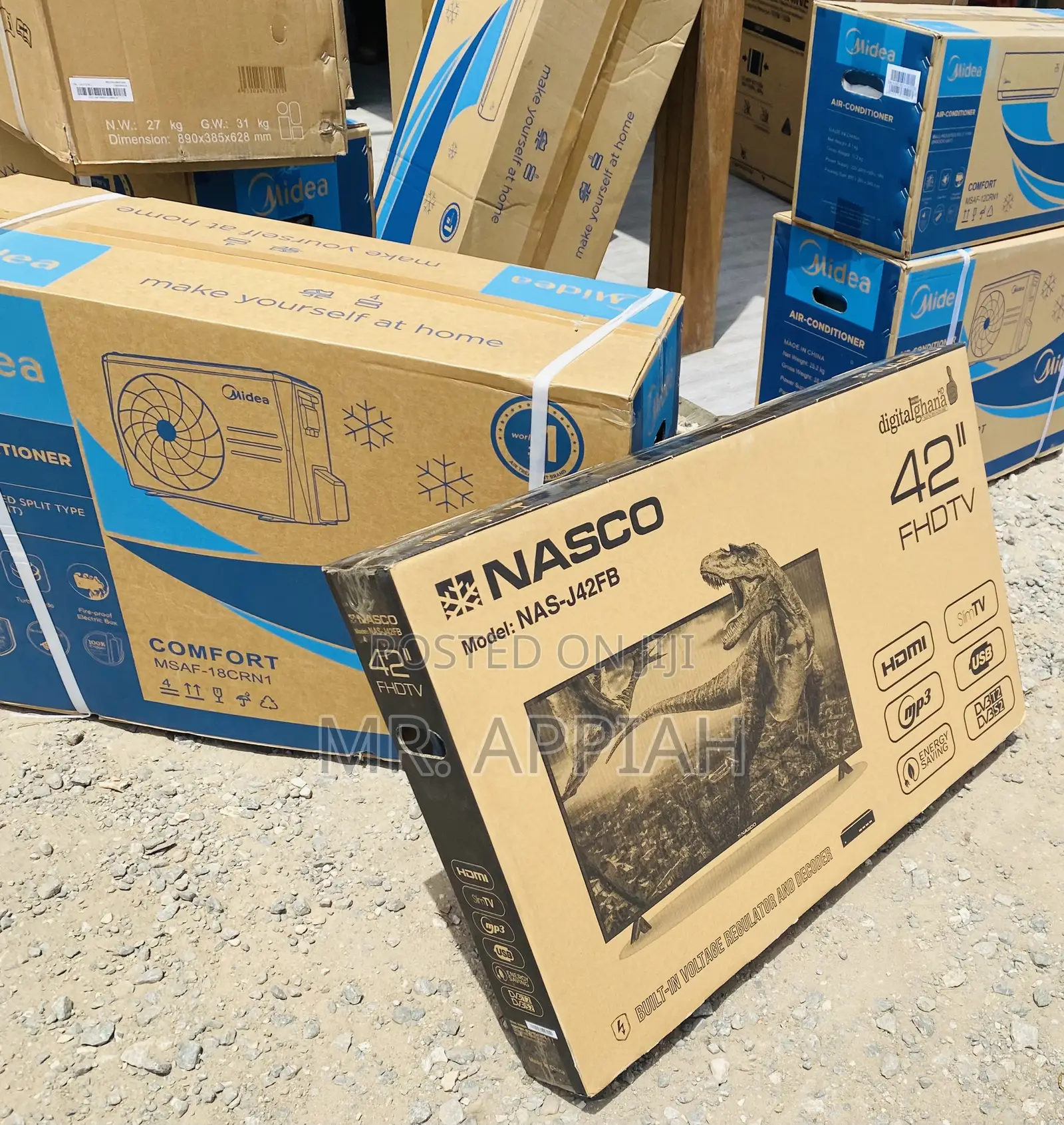 Well Design Nasco 42 Inch Fullhd Satellite Led Tv.