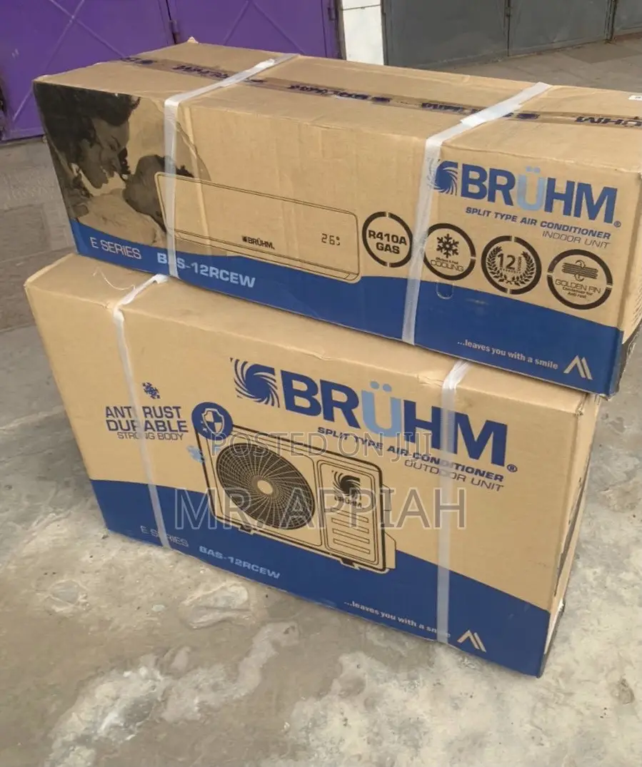 Well Design Bruhm 1.5hp Split Type Electric Ac(R410).