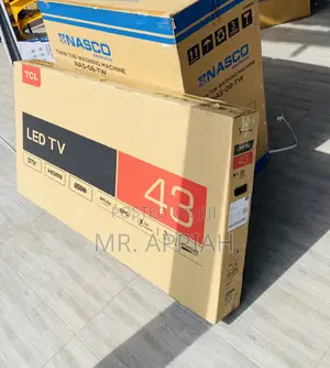 Sleek Design TCL 43d3200 43inch Digital Satellite Tv(Black)