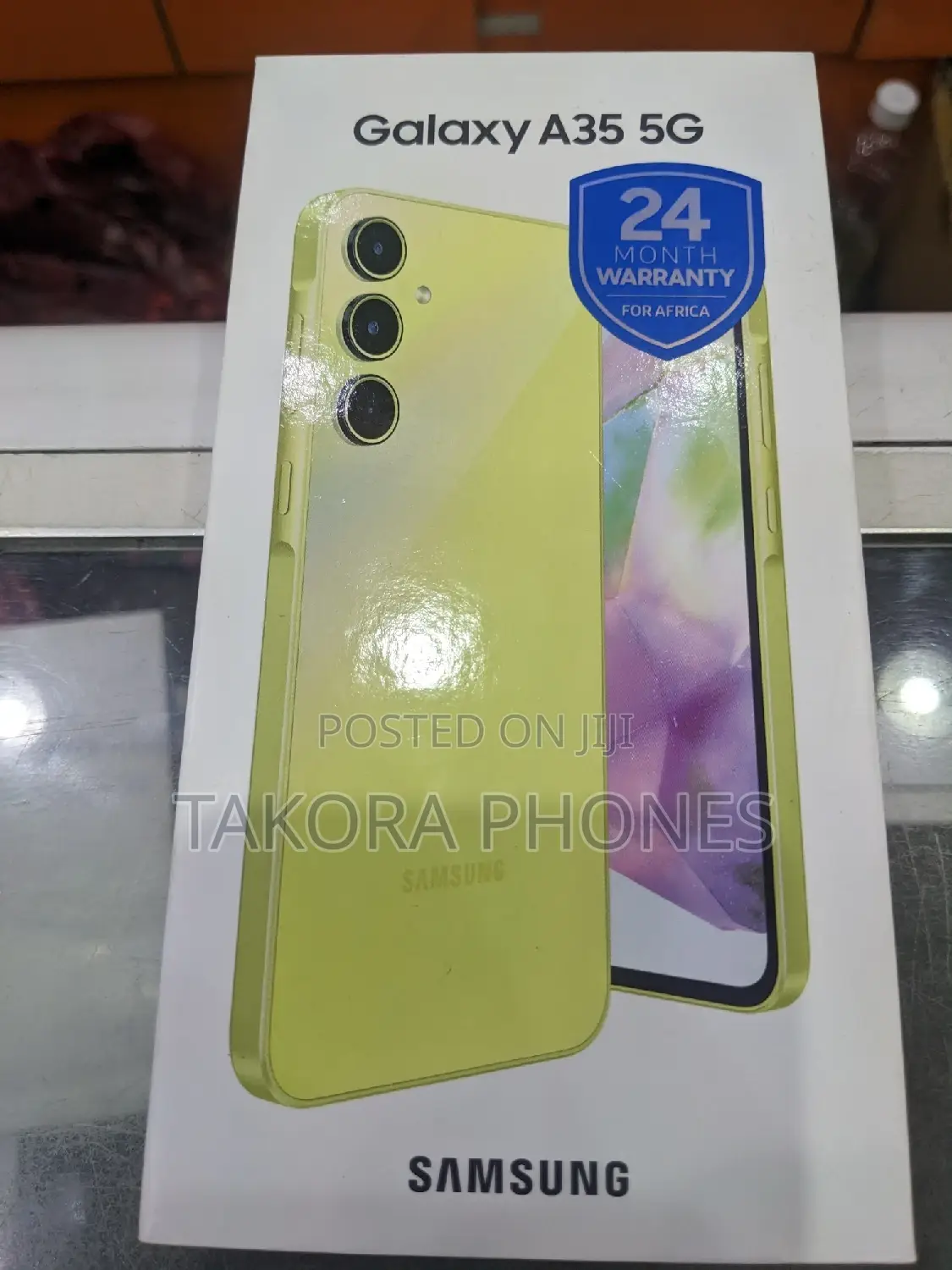 New Samsung Galaxy A35 128 GB Yellow
