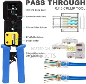 Pass Through Crimping Tool