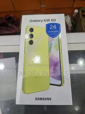 New Samsung Galaxy A35 128 GB Yellow